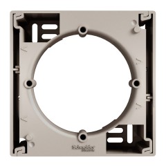 Коробка для наружного монтажа (1-постовая) бронза Asfora EPH6100169 Schneider Electric