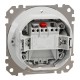 Вимикач одноклавішний вологозахищений IP44, венге, Sedna Design & Elements SDD281101, Schneider Electric