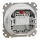 Вимикач двоклавішний вологозахищений IP44, береза, Sedna Design & Elements SDD280105, Schneider Electric