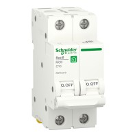 Автоматичний вимикач 10А, 2 полюси, крива C, 6кА Schneider Electric RESI9 R9F12210