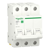 Автоматичний вимикач 10А, 3 полюси, крива C, 6кА Schneider Electric RESI9 R9F12310