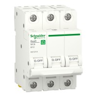 Автоматичний вимикач 10А, 3 полюси, крива B, 6кА Schneider Electric RESI9 R9F02310