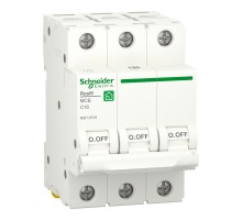 Автоматичний вимикач 16А, 3 полюси, крива C, 6кА Schneider Electric RESI9 R9F12316