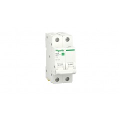 Автоматический выключатель 16А, 2 полюса, кривая C, 6кА Schneider Electric RESI9 R9F12216