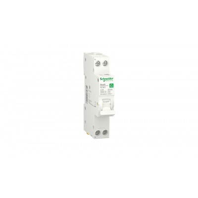 Компактний дифавтомат 25А, 30мА, 2 полюси, Тип A, 6кА, Schneider Electric RESI9 R9D88625