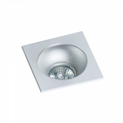 Точечный светильник AZzardo HUGO 1 DOWNLIGHT AZ1735 + AZ0821 White/Aluminium