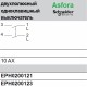 Вимикач 1-Клавішн. біл. Asfora EPH0200121 двополюсний Schneider Electric