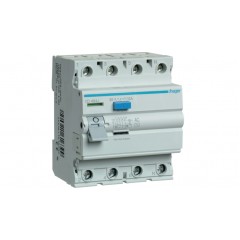 ПЗВ 63А, 30мА, 4 полюси, тип AC, Hager CD464J