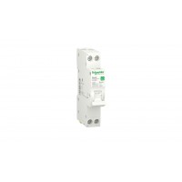 Компактний дифавтомат 25А, 30мА, 2 полюси, Тип AC, 6кА, Schneider Electric RESI9 R9D87625