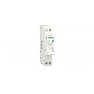 Компактний дифавтомат 25А, 30мА, 2 полюси, Тип AC, 6кА, Schneider Electric RESI9 R9D87625