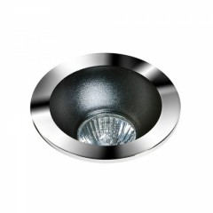 Точковий світильник AZzardo REMO 1 DOWNLIGHT AZ1730 + AZ0823 Chrome/Black