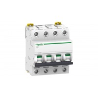 Автоматический выключатель 32А, 4 полюса, кривая B, 6кА Schneider Electric Acti9 iC60N A9F78432