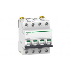 Автоматичний вимикач 32А, 4 полюси, крива B, 6кА Schneider Electric Acti9 iC60N A9F78432