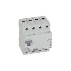 ПЗВ 25А, 30мА 4 полюси, тип AC, Legrand RX3 402062