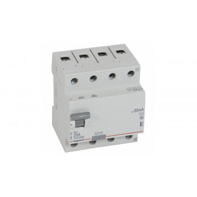 ПЗВ 25А, 30мА 4 полюси, тип AC, Legrand RX3 402062