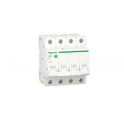 Автоматичний вимикач 32А, 4 полюси, крива C, 6кА Schneider Electric RESI9 R9F12432