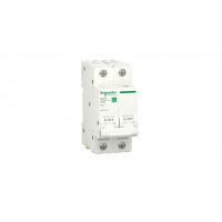 Автоматичний вимикач 10А, 2 полюси, крива, 6кА Schneider Electric RESI9 R9F02210