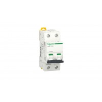 Автоматический выключатель 3А, 2 полюса, кривая B, 6кА Schneider Electric Acti9 iC60N A9F73303