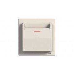 Карточний кремовий вимикач Asfora EPH6200123 Schneider Electric