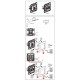 Подвійна акустична розетка з пружинними затискачами Legrand Valena IN'MATIC 753078