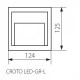 Светильник уличный настенный Kanlux CROTO LED-GR-L IP65 22770 садово-парковый