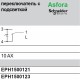 Выключатель 1-Клавишн. алюминий с подсветкой Asfora EPH1500161 переключатель Schneider Electric