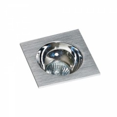 Точечный светильник AZzardo HUGO 1 DOWNLIGHT AZ1733 + AZ0855 Aluminium/Chrome