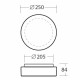 Светильник Osmont Elsa 1 44705 IN-12BT12/023  Настенно потолочный