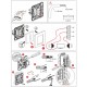 Розетка с тремя разъемами RCA Legrand Valena IN'MATIC 753075