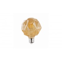 Лампа светодиодная декоративная Horoz "RUSTIC CRYSTAL-4" 4W 2200K 220V E27