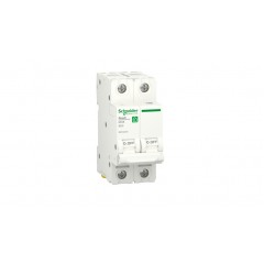 Автоматичний вимикач 50А, 2 полюси, крива, 6кА Schneider Electric RESI9 R9F02250