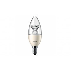 Лампа светодиодная C37 Philips Master LEDcandle D E14 6-40W 827 B39 CL Свеча 929000271802