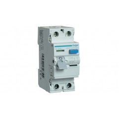 ПЗВ 25А, 30мА, 2 полюси, тип AC, Hager CD226J