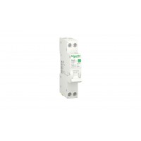 Компактный дифавтомат 16А, 30мА, 2 полюса, Тип AC, 6кА С, Schneider Electric RESI9 R9D87616