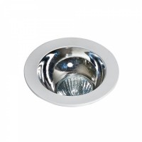 Точечный светильник AZzardo REMO 1 DOWNLIGHT AZ1731 + AZ0855 White/Chrome