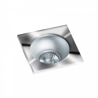 Точковий світильник AZzardo HUGO 1 DOWNLIGHT AZ1734 + AZ0821 Chrome/Aluminium