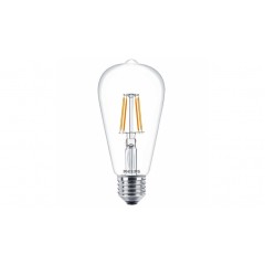 Світлодіодна лампа ST64 Philips LED Fila 4.3-50W E27 WW ST64 ND Філамент 929001190408