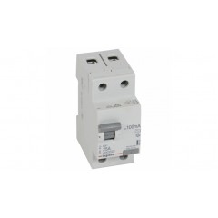 ПЗВ 25А, 100мА 2 полюси, тип AC, Legrand RX3 402028