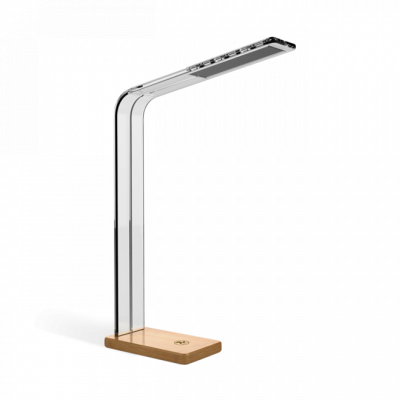 Настольная лампа  светодиодная Maxus intelite DESK LAMP GLASS 8W (DL5-8W-TRL)