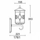Светильник уличный настенный Cordoba III 1761 Lusterlicht