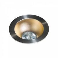 Точечный светильник AZzardo REMO 1 DOWNLIGHT AZ1729 + AZ0825 Aluminium/Champagne