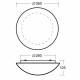 Светильник Osmont Aura 10 42742 IN-22BT14/014   Настенно потолочный