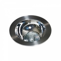 Точечный светильник AZzardo REMO 1 DOWNLIGHT AZ1729 + AZ0855 Aluminium/Chrome