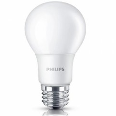 Лампа светодиодная A60 Philips LEDBulb E27 7-60W 6500K 230V A60 PF 929001163607