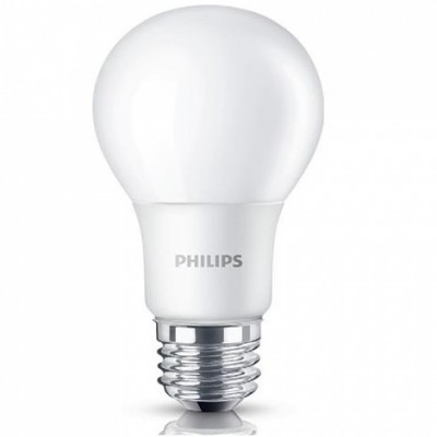 Лампа світлодіодна A60 Philips LEDBulb E27 7-60W 6500K 230V A60 PF 929001163607