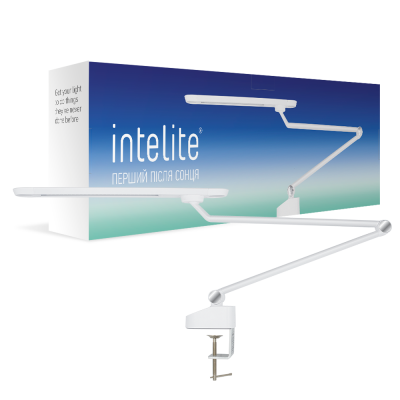 Настільна лампа світлодіодна Maxus intelite IDL 12W WHITE (1-IDL-12TW-WT)