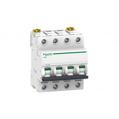 Автоматичний вимикач 32А, 4 полюси, крива C, 10кА Schneider Electric Acti9 iC60H A9F89432