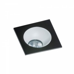 Точечный светильник AZzardo HUGO 1 DOWNLIGHT AZ1736 + AZ0822 Black/White