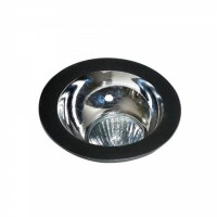 Точковий світильник AZzardo REMO 1 DOWNLIGHT AZ1732 + AZ0855 Black/Chrome