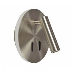 Настінний світильник AZzardo FARO AZ2552 Satin Nickel LED